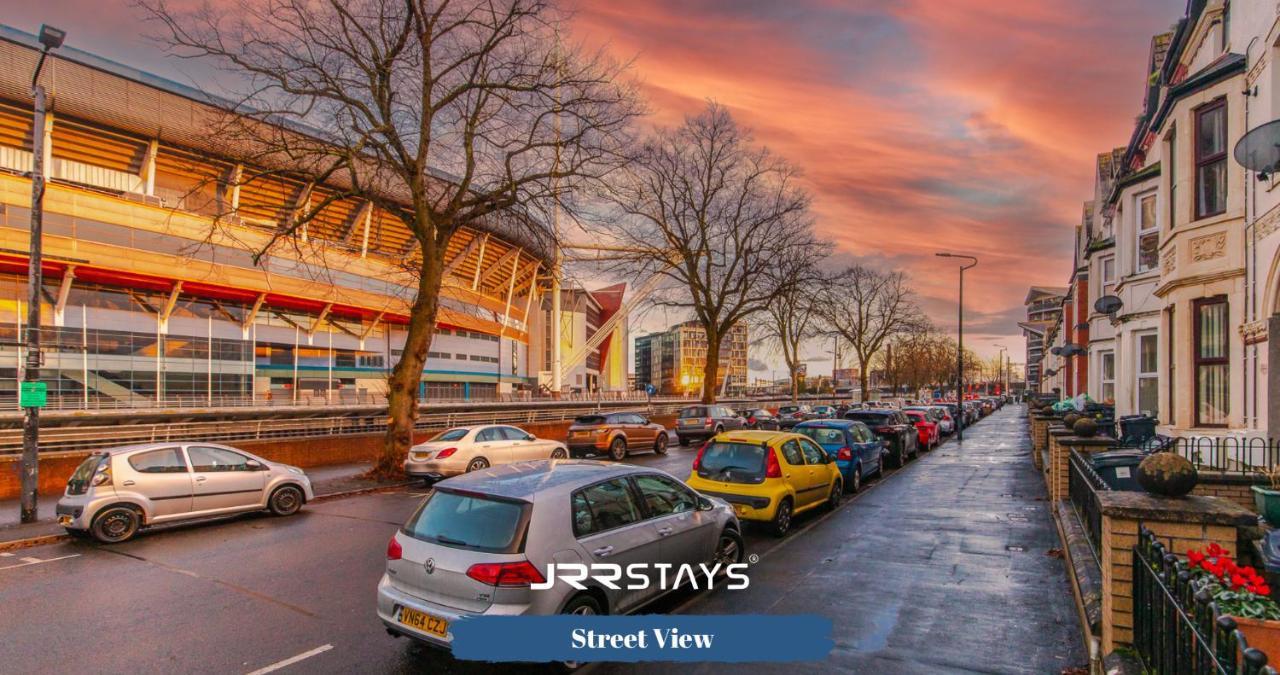 Cardiff Stylish 2 Bedroom Sleeps 6 Wi-Fi - Jrr Stays エクステリア 写真