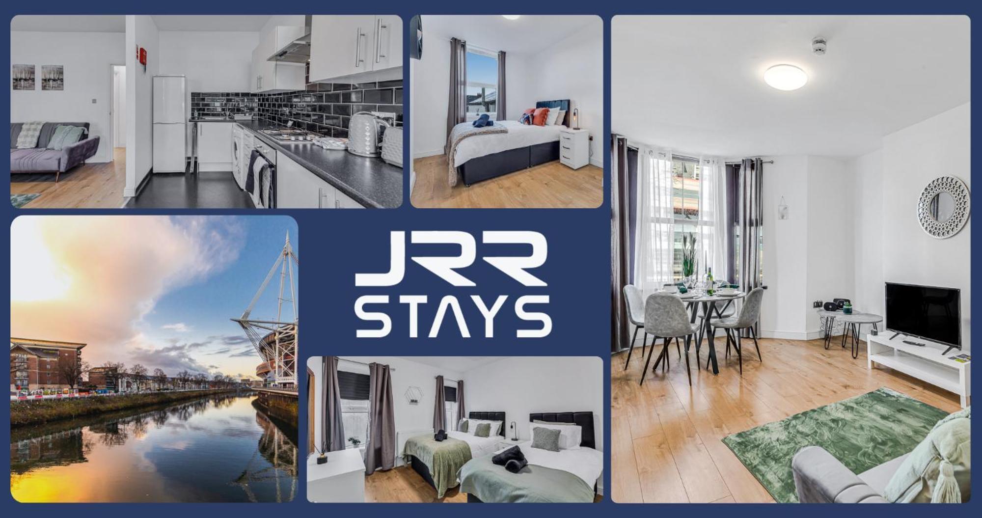Cardiff Stylish 2 Bedroom Sleeps 6 Wi-Fi - Jrr Stays エクステリア 写真
